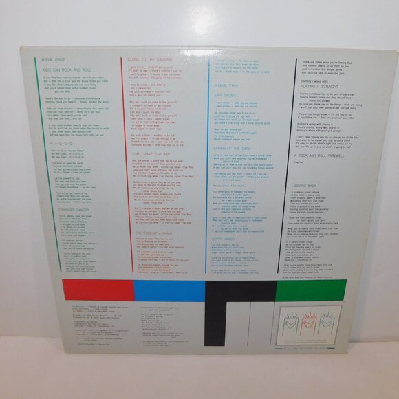 VTG 1986 Canadian Rock Band KIDEO Kids Can Rock and Roll Vinyl LP Record - Picture 5 of 8